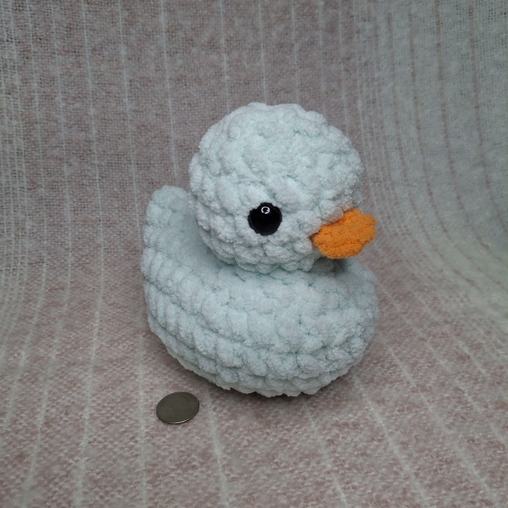 Handmade Plush Duck - Picture 4 of 4